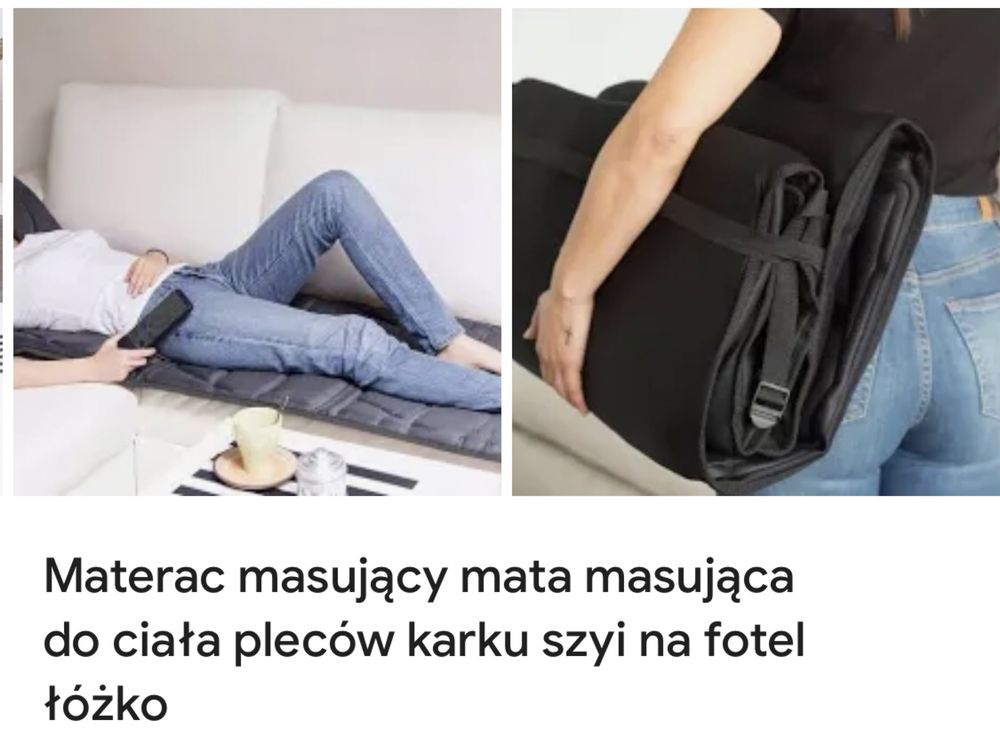 Materac do masażu