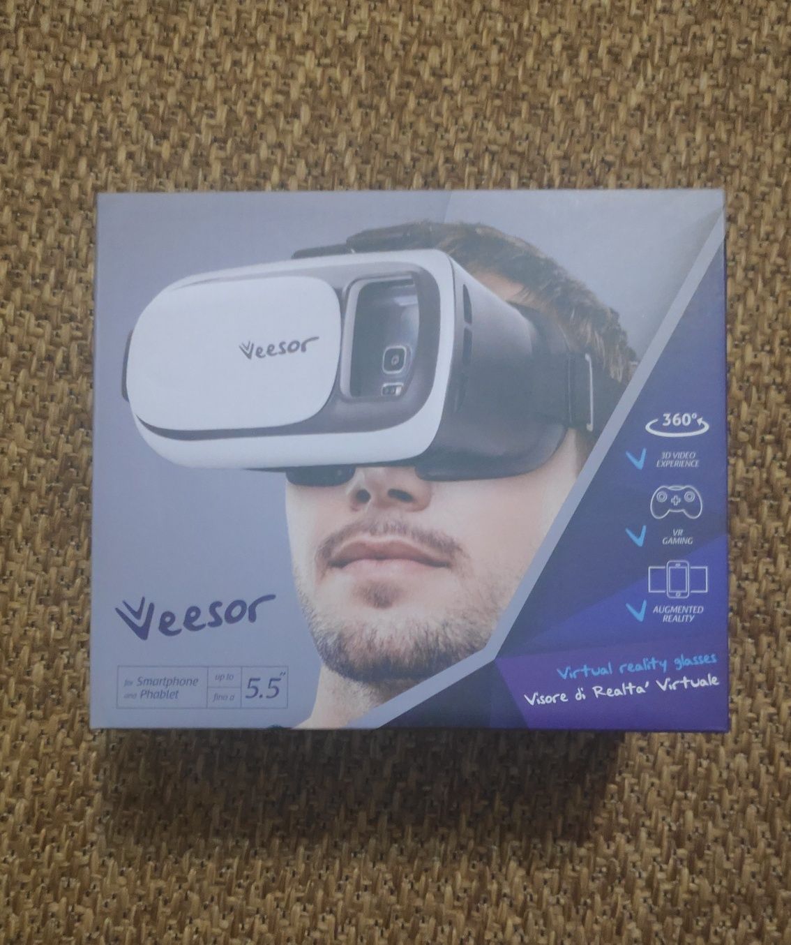 Óculos VR Veesor, caixa nunca aberta