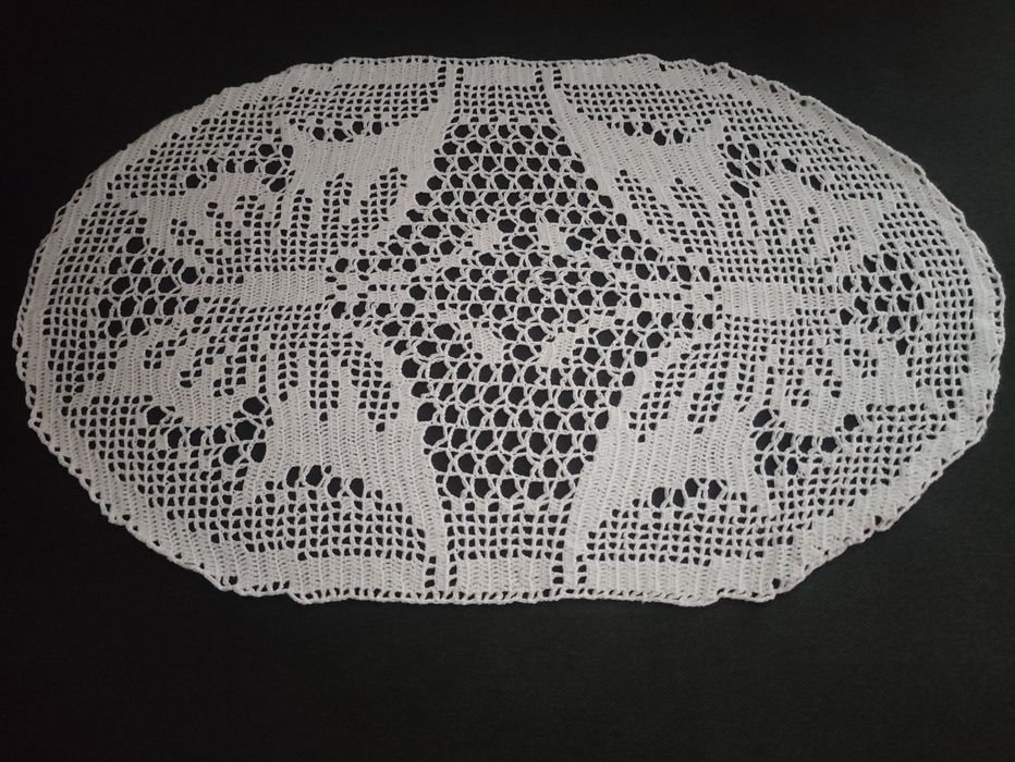 REZERWACJA do końca listopada Bieżnik z dwoma motylami