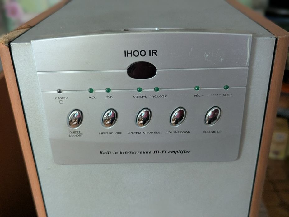 Система 5.1+аудіокарта+кабеля