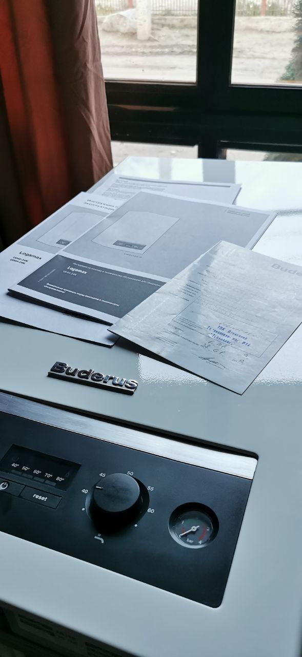 Газовий Котел будерус buderus з документами 2019 рік 24К