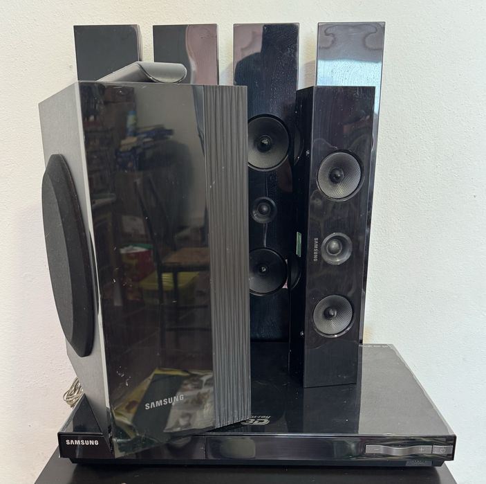 Home Theater Samsung HT-E5550 Blu-ray 3D Completo