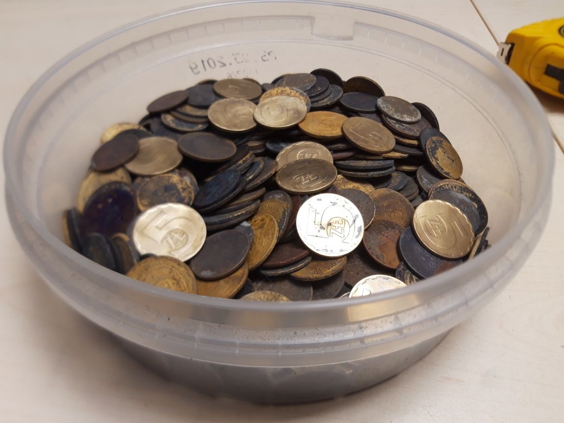 Monety 5zl i 2 zł PRL mosiądz 1.6 kg