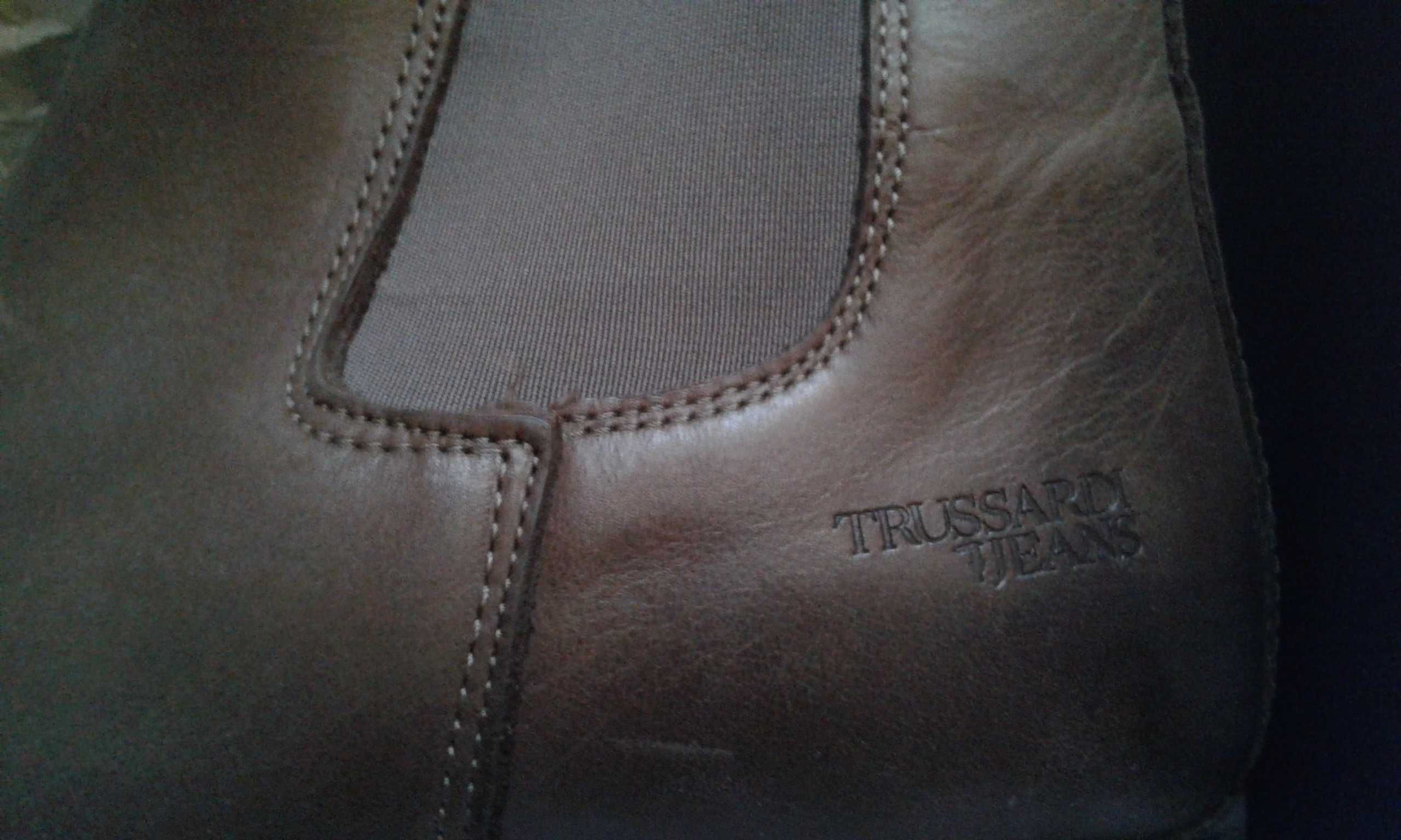 Buty sztyblety Trussardi Jeans Nowe