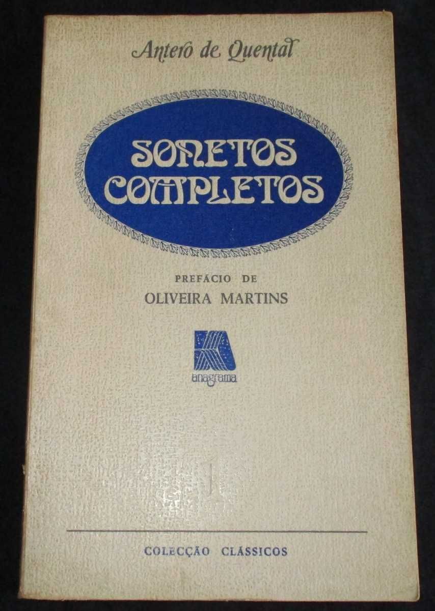 Livro Sonetos Completos Antero de Quental