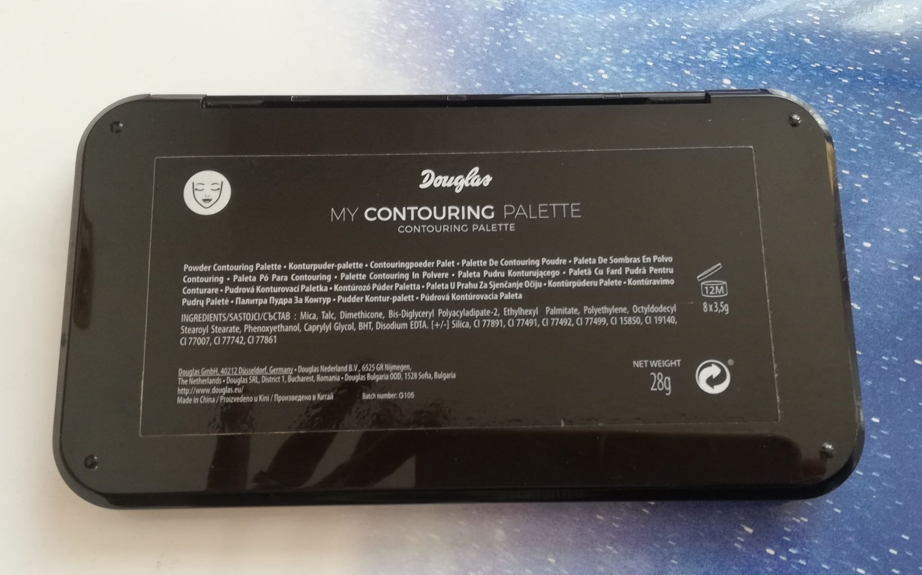 Douglas Palette paleta do konturowania z lusterkiem