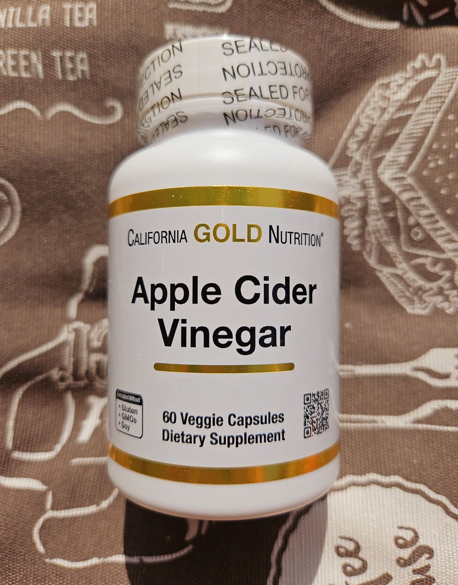 Apple cider яблучний оцет яблочный уксус now foods California factor