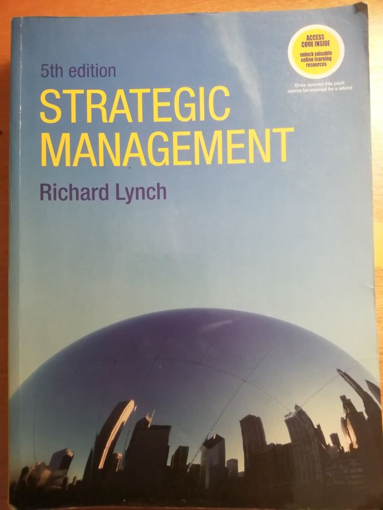 Livro Strategic Management Richard Lynch 5ª Edição