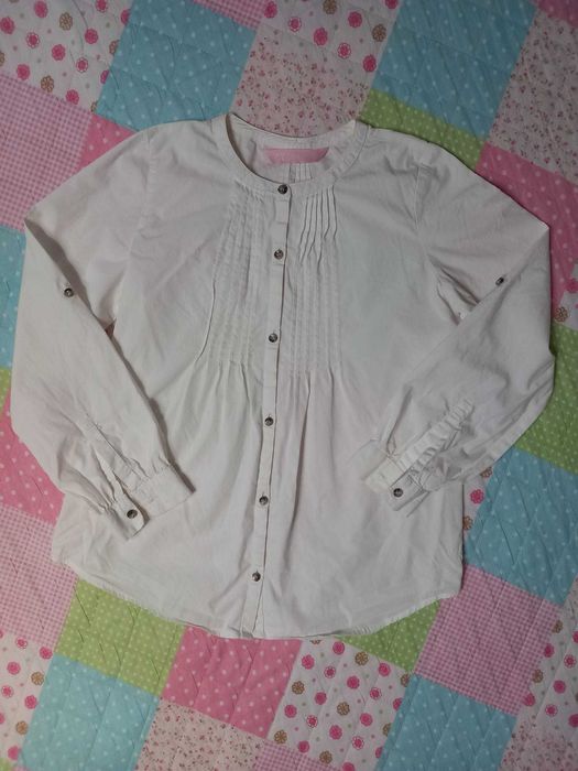 Blusa branca Zippy, tamanho 12 anos