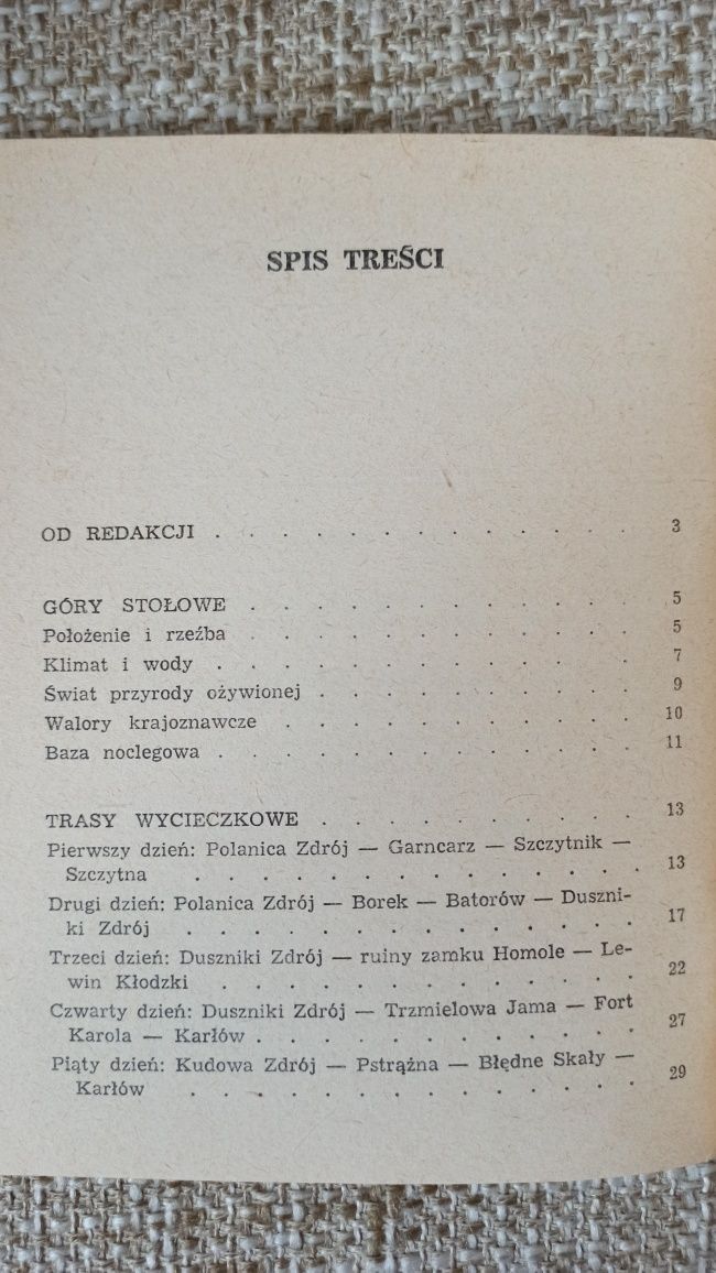 7 dni w Górach Stołowych - Krzysztof R. Mazurski