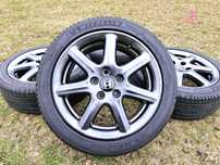 Jak nowe Oryginalne koła Honda Civic 17" 5x114,3 Michelin 225/45