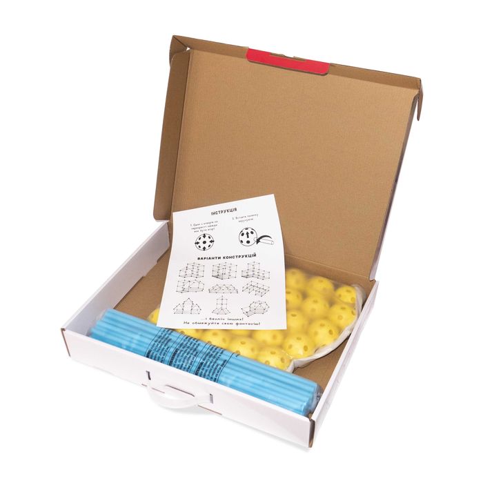 Детский игровой 3D домик-конструктор "Халабуда", 92 детали