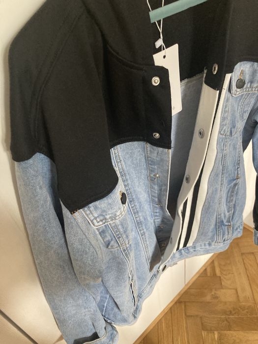 Kurtka jeans kultowa jak Adidas MISBHV oldschool lata 90-te vintage