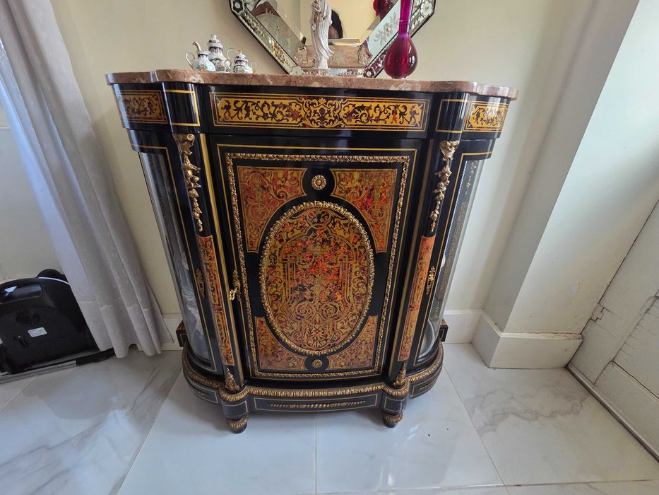 Móvel Francês de Luxo - Credenza Boulle