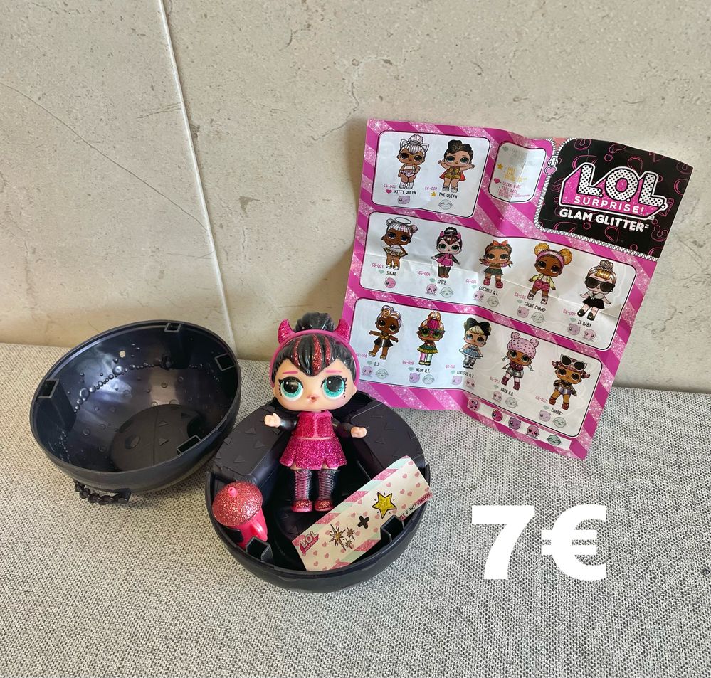 Bonecas LOL Surprise! Completas e com pouco uso