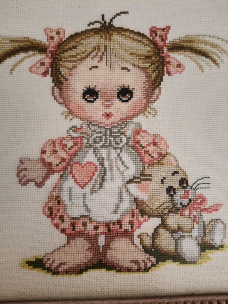 Quadro ponto cruz