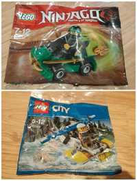 2 figurki LEGO:  Ninjago - Master of Spinjitzu + City