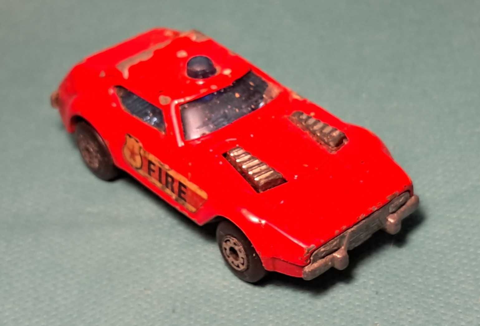 Stare autko, resorak Matchbox - Fire Chief Car z 1978