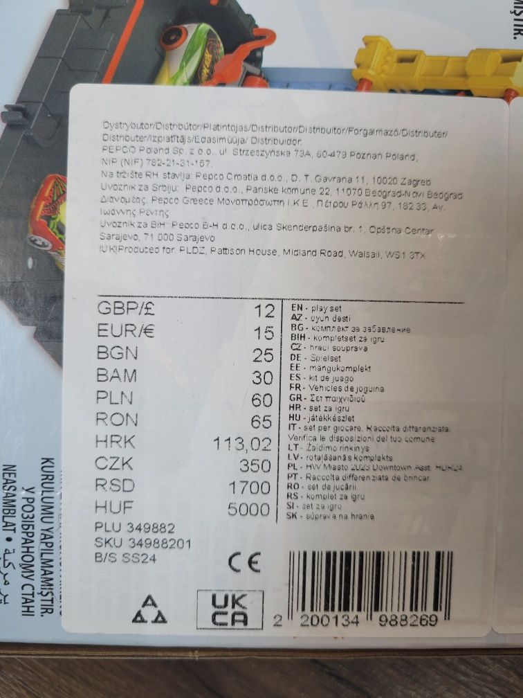 Hot wheels rajdowy warsztat + auto