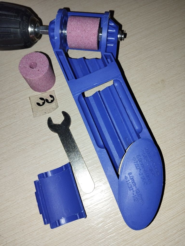 Приспособление для заточки свёрл.