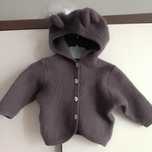 Kurteczka merino z uszkami unisex