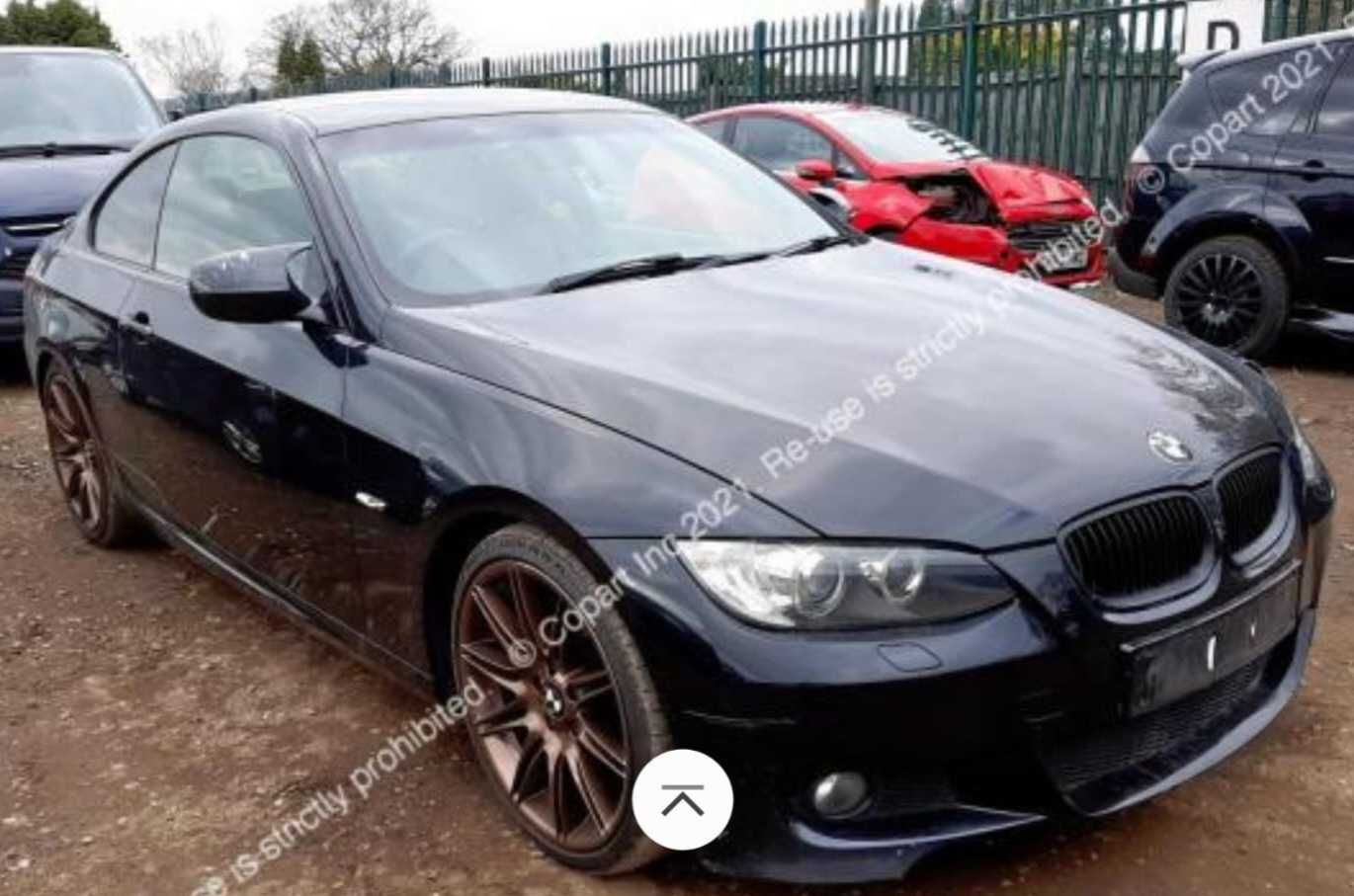 Ćwiartka, błotnik, podłużnica, próg BMW 3 E92 fak vat