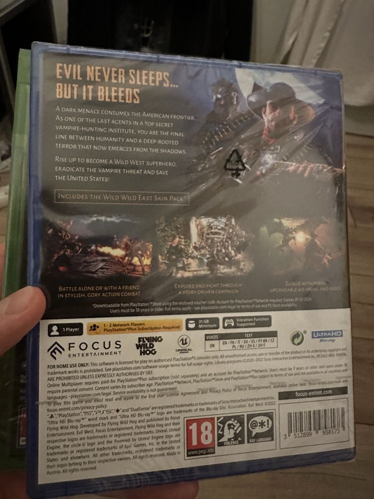 Evil West PS5 NOWA