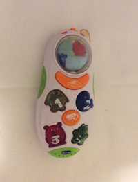 Chicco zabawka telefon z kręcącym się globusem
