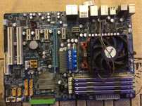 Athlon II 4x640 , 4 gb pamięci , płyta główna Gigabyte