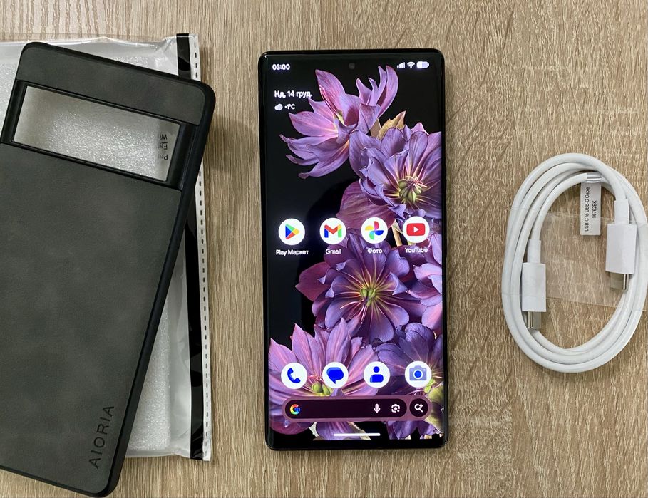 Google Pixel 6 Pro 128/12 (без блокувать, оригінальний дисплей)