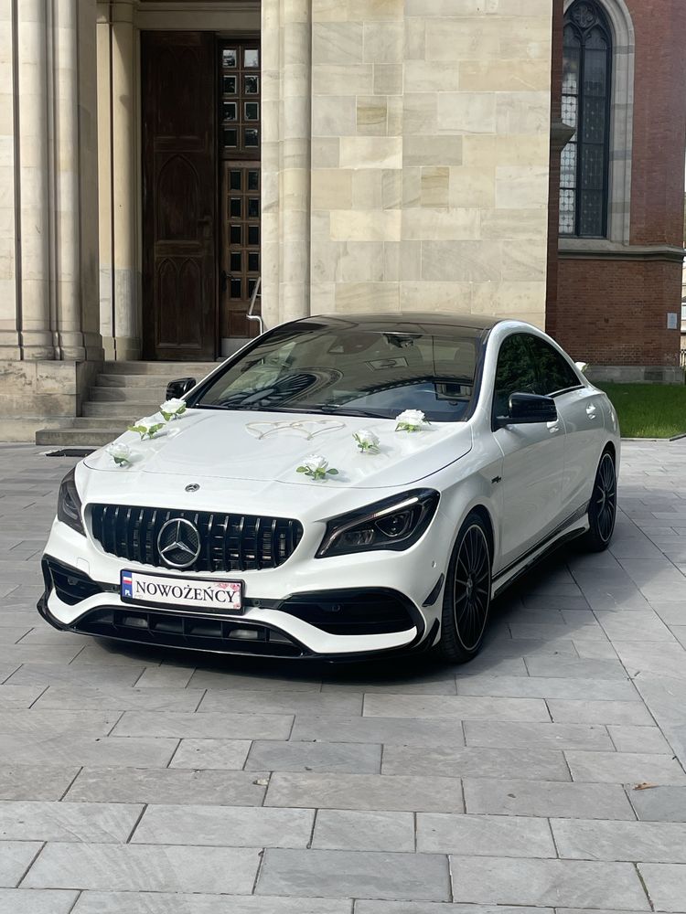 Samochód do Ślubu , Samochód na wesele  Mercedes CLA 45 AMG