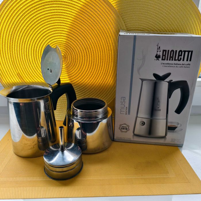 Kawiarka Bialetti 10 tz - stal nierdzewna