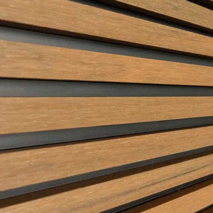 Lamele kompozytowe elewacyjne CZARNE TŁO panele elewacyjne ścienne mb.