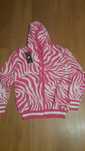 Nowy zapinany sweter z kapturem roz uni