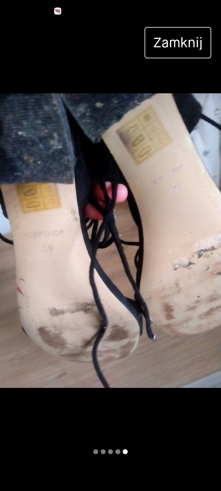 Buty letnie sandały na obcasie 39