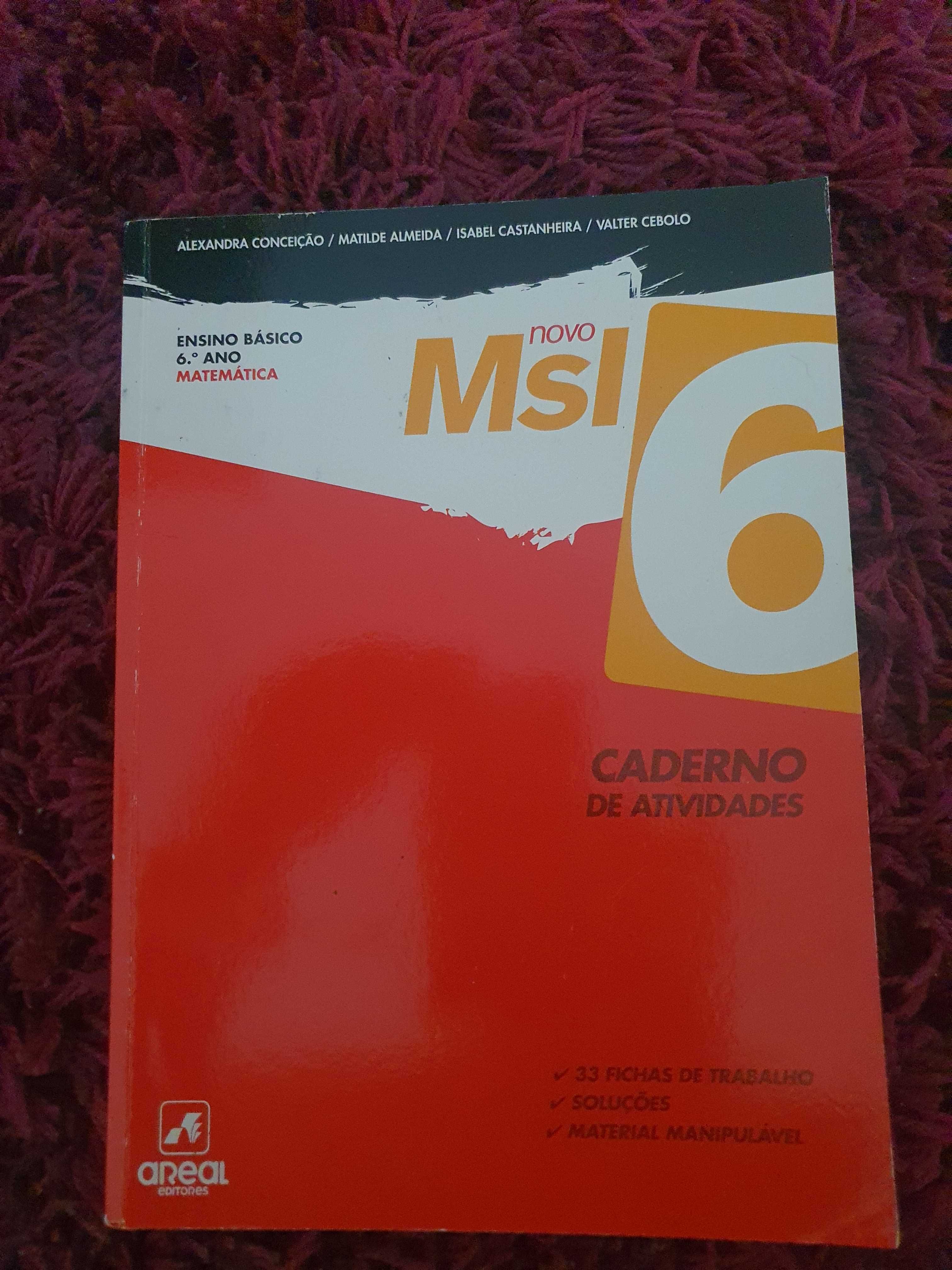 Caderno de atividades matemática