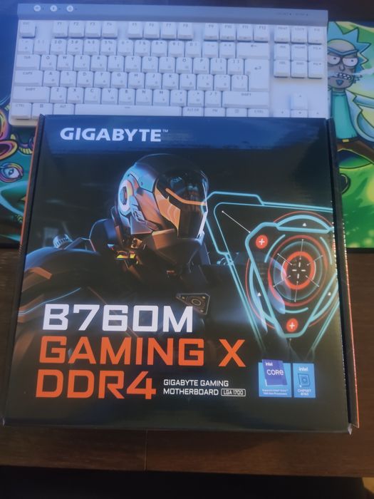 Материнська Gigabyte B760M Gaming socket 1700 DDR4