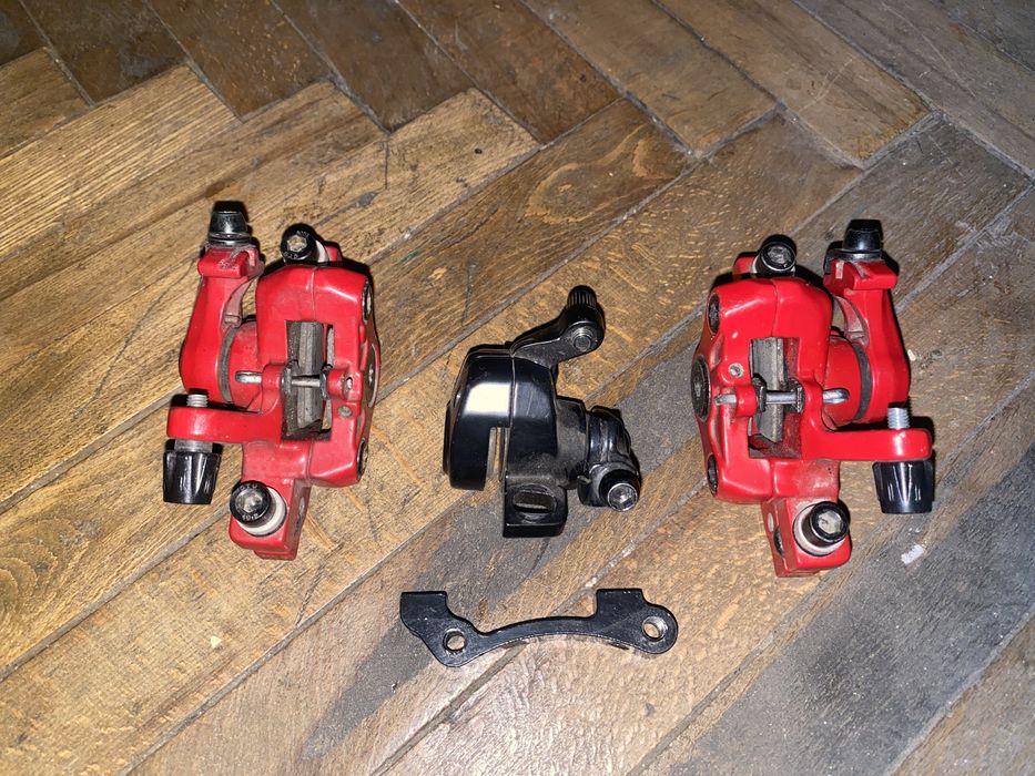 Дискові гальма, каліпери передній та задні для kugoo g1