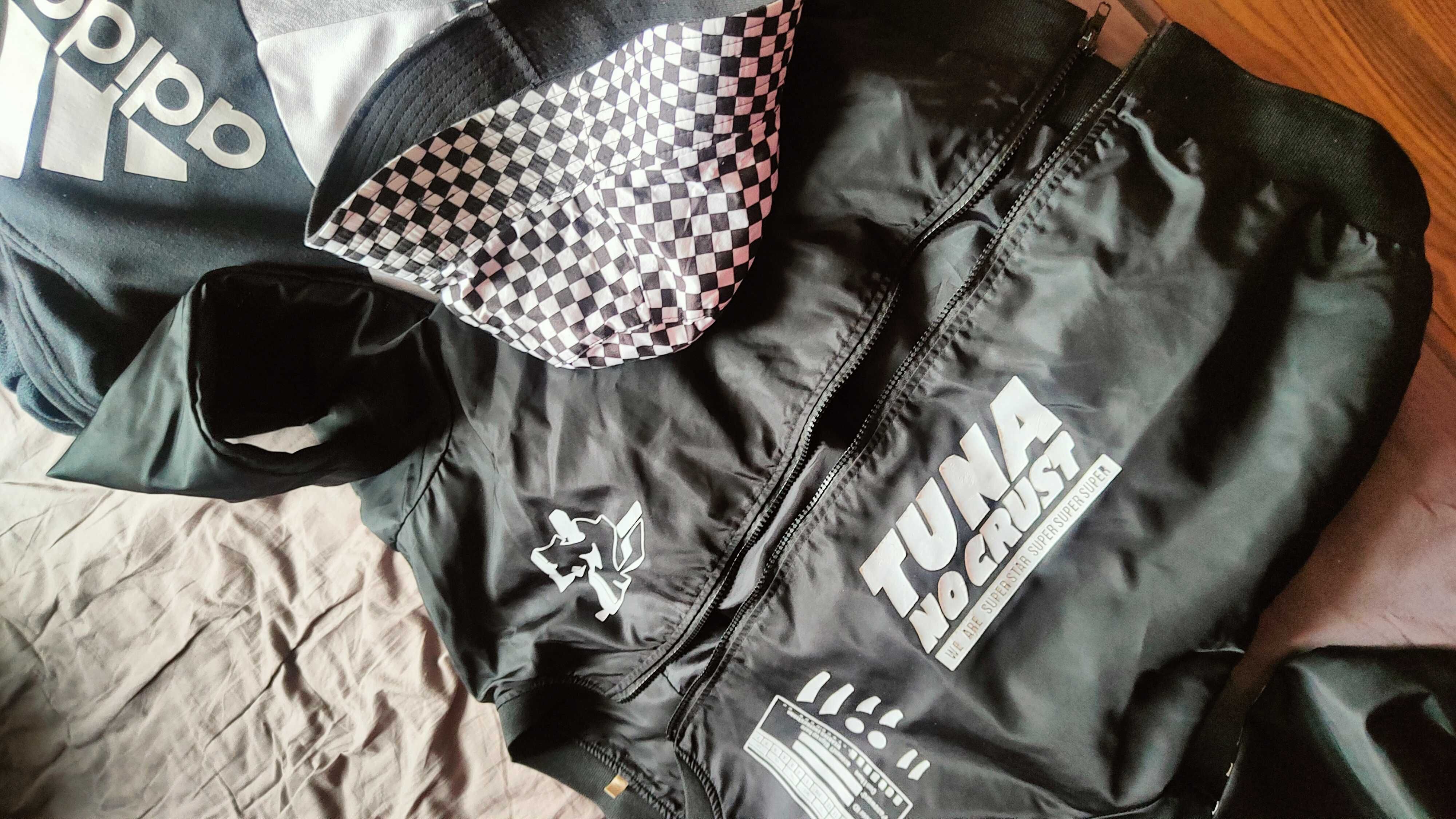 Mix paka zestaw worek ubrań chłopak 152-158 jeansy bluza spodenki