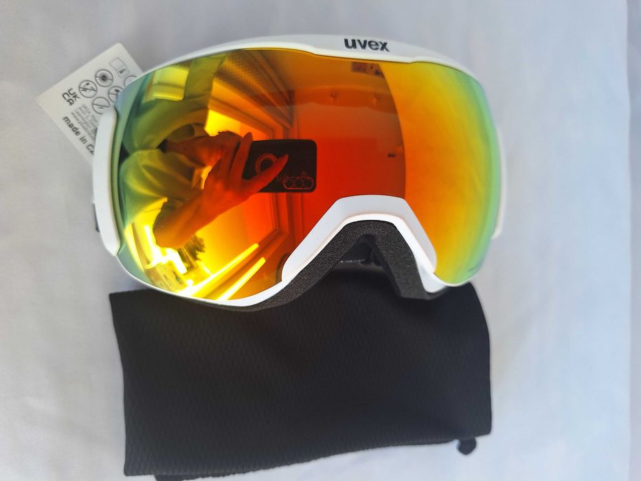 Gogle narciarskie Uvex Downhill 2100 CV White Matt S2