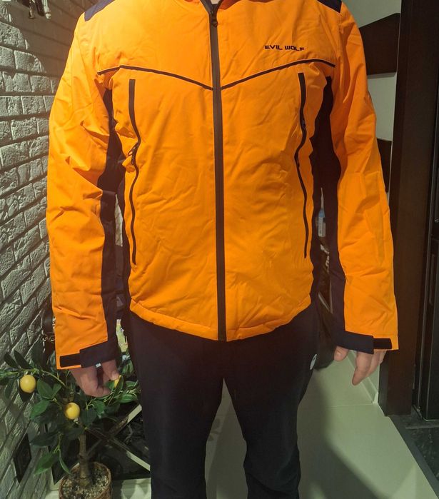 Kurtka robocza męska XL BHP ocieplana drogowa odblaskowa