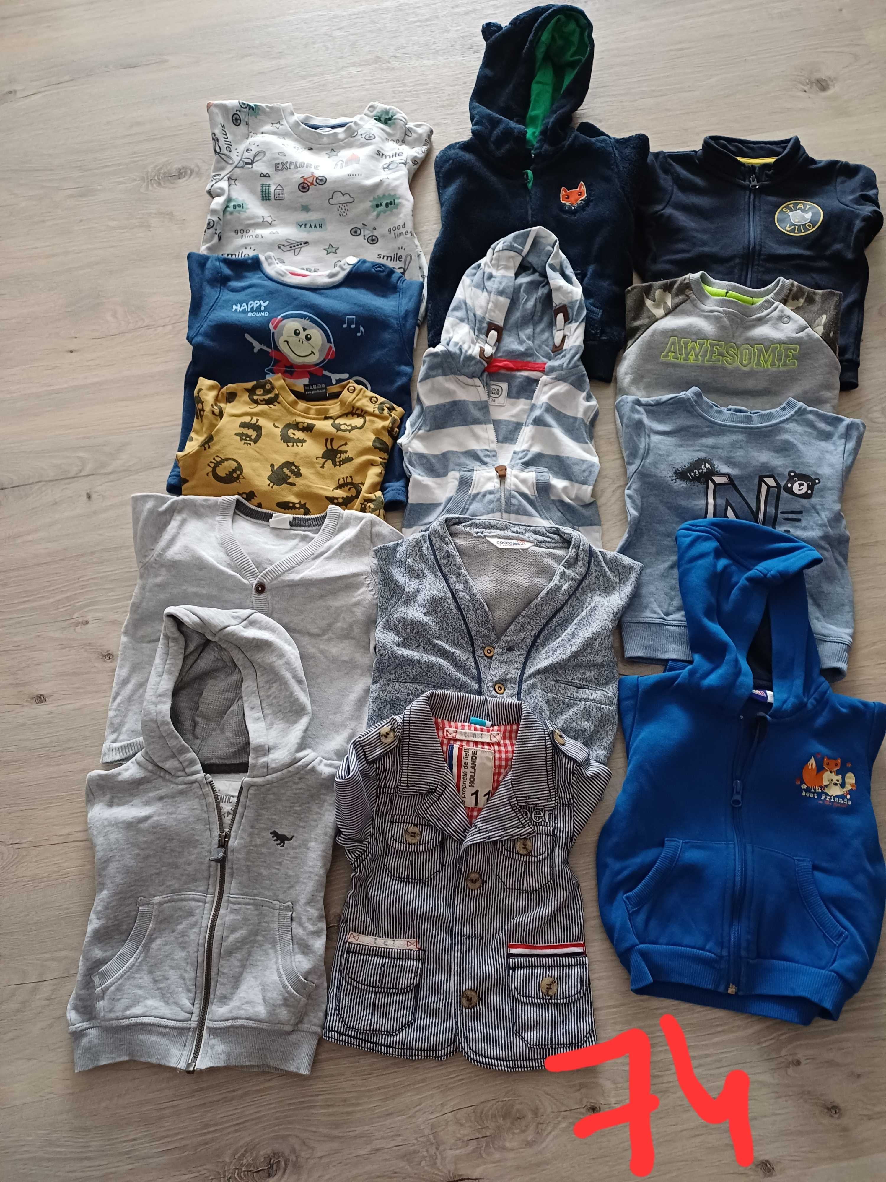 Ubranka dla chłopca 62-80