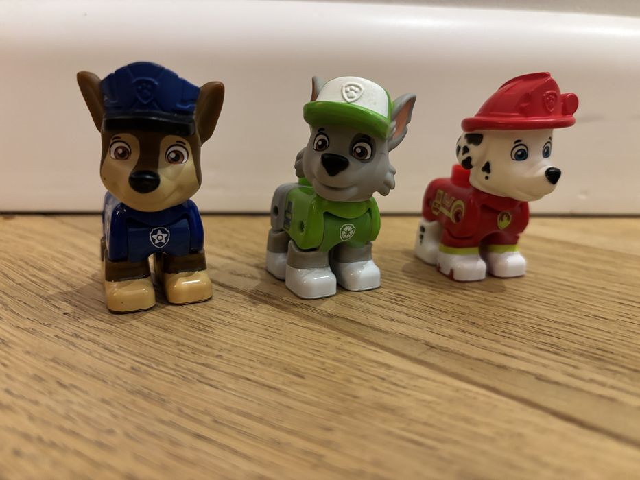 Psi patrol bloks lego duplo - figurki marshall rocky chase