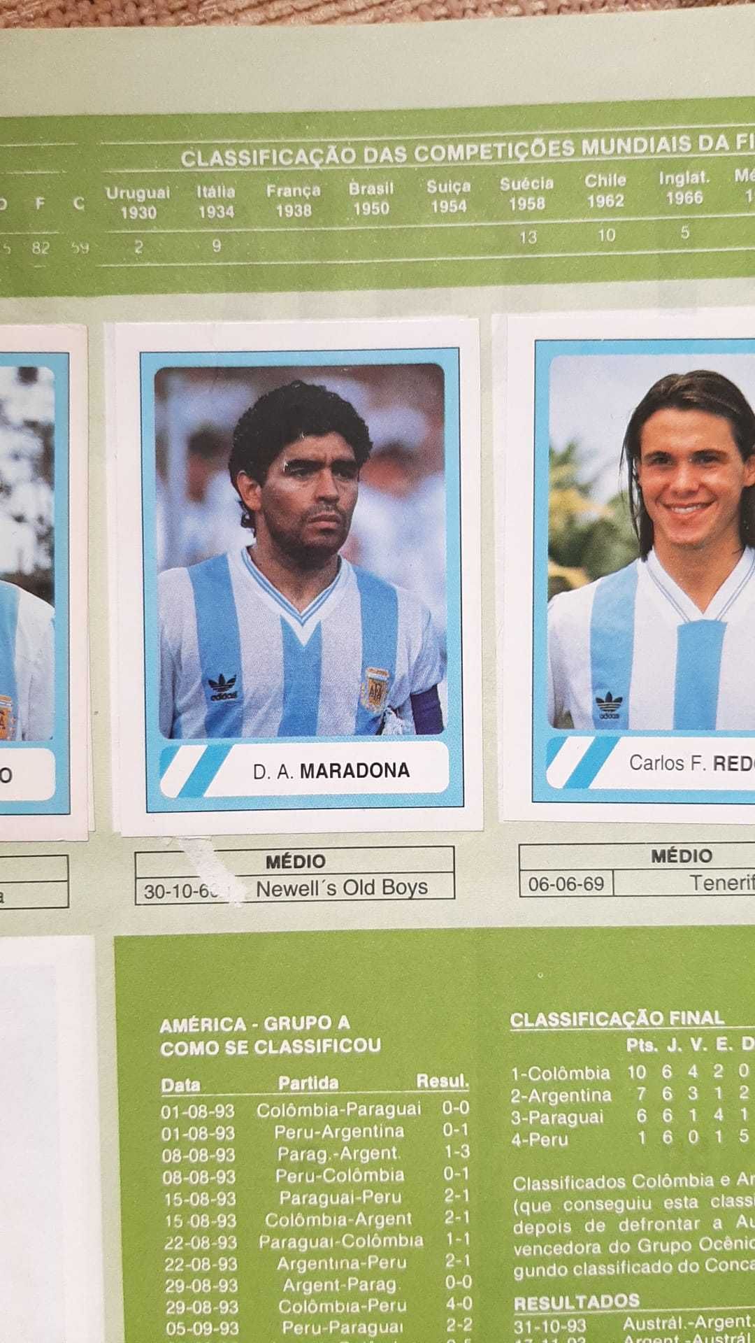 Cromos de Grandes Jogadores