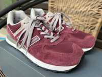 New Balance 574 (ML574EVM) - bordowe, 42.5