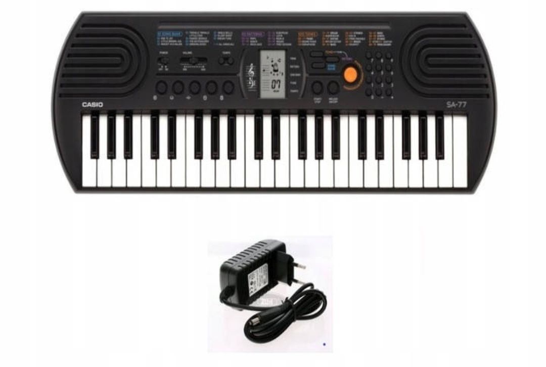Синтезатор CASIO SA-77 ( 44 клавіші ) з 8-нотною поліфонією