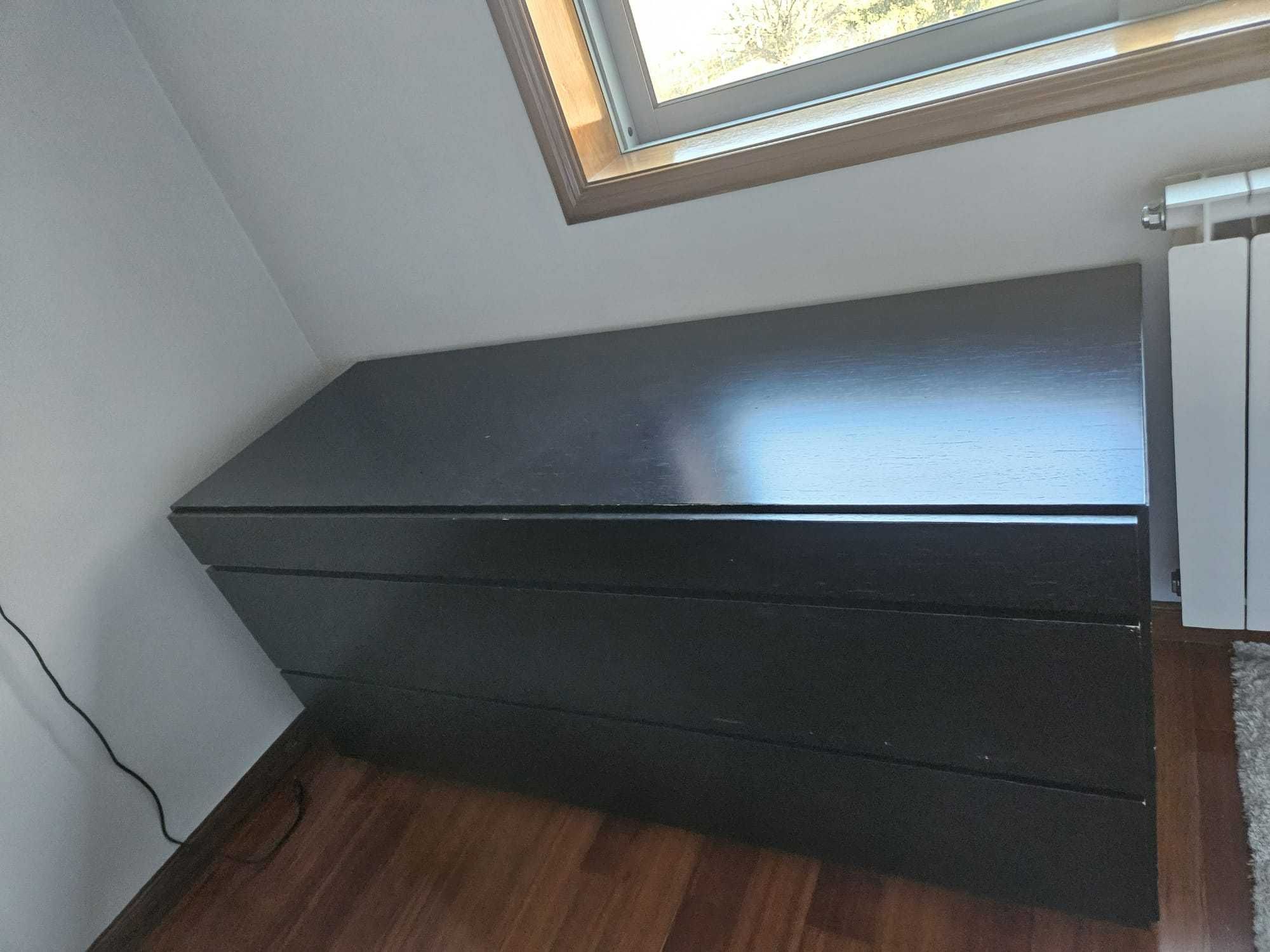 Cómoda de Quarto Preta