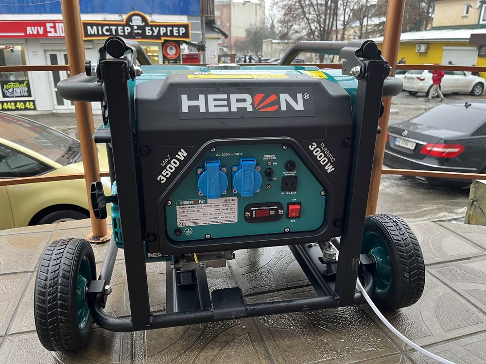 Генератор Heron 3.5квт Бензиновий