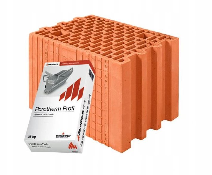 Pustak Ceramiczny Porotherm 25 Profi Wienerberger