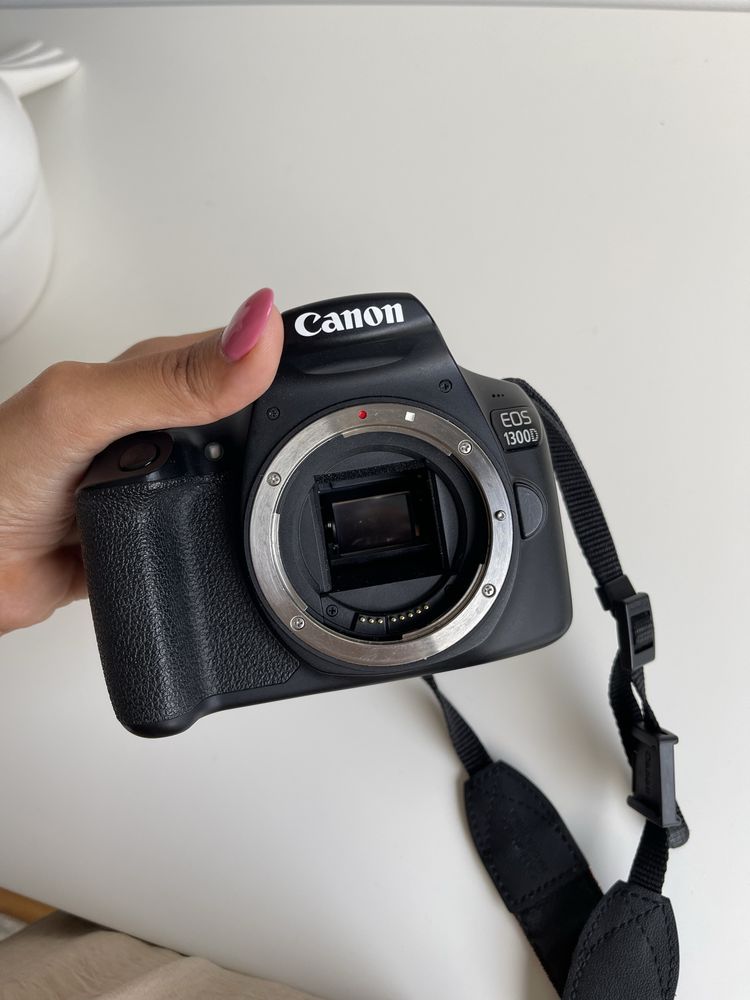 Canon EOS 1300d + lente canon EFS 18-55mm f/3.5-5.6 III
